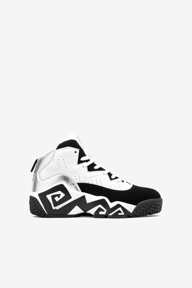 Fila Mb White/Black Sneakers Kids - NZ 53460-LMYC